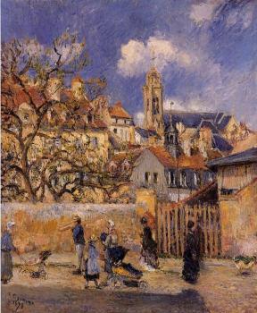 卡米耶 畢沙羅 Le Parc aux Charrettes, Pontoise 卡米耶 畢沙羅 Le Parc aux Charrettes, Pontoise